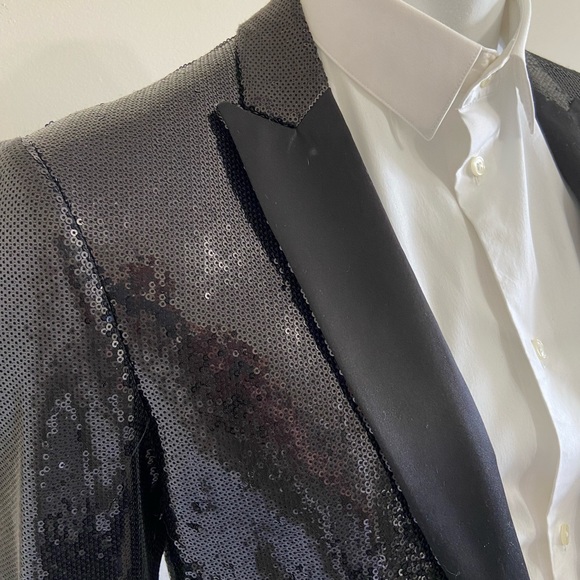 Zara sequinned blazer - Picture 4 of 11